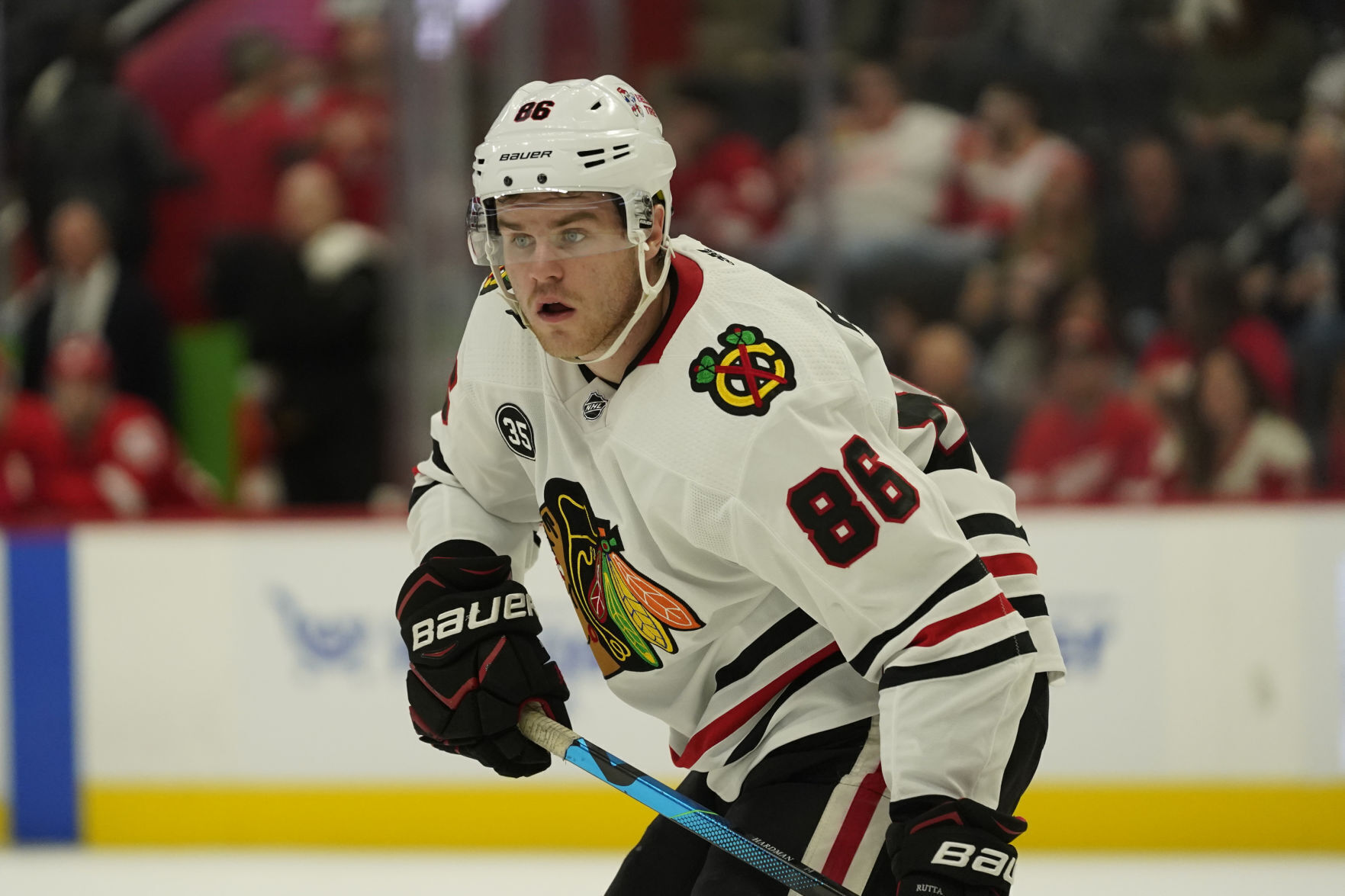 Blackhawks Red Wings Hockey